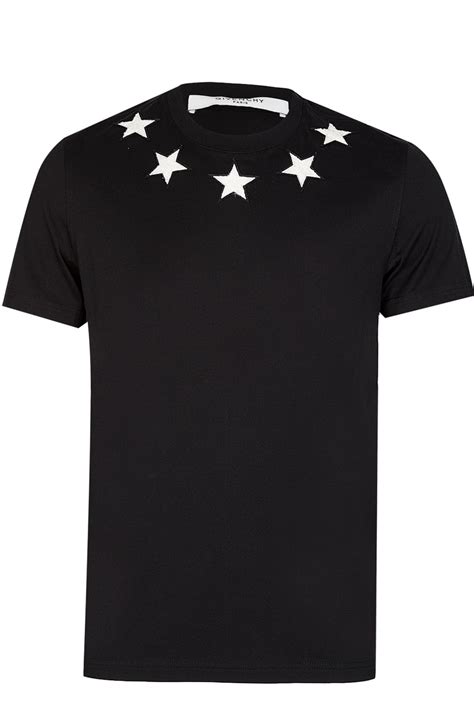 givenchy star shirt free shipping|men's Givenchy t shirt sale.